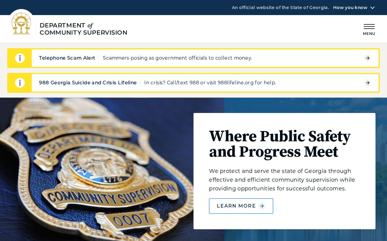 Jenkins County arrest history Georgia community supervision